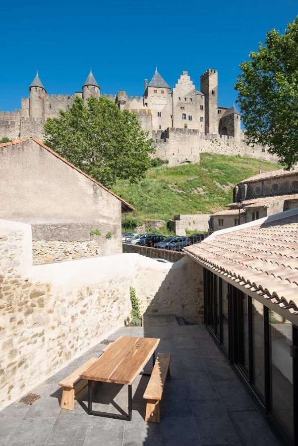 La Terrasse De La Tour Pinte. Apartment Каркасон Екстериор снимка